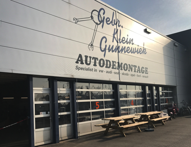 Autodemontagebedrijf Klein Gunnewiek