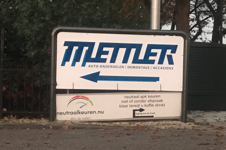 Autodemontage- en bergingsbedrijf Mettler BV