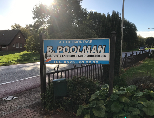 Autodemontagebedrijf Poolman