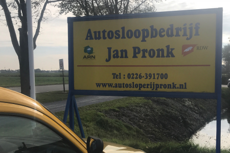 Autosloopbedrijf Jan Pronk BV