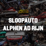 Sloopauto Alphen aan de Rijn